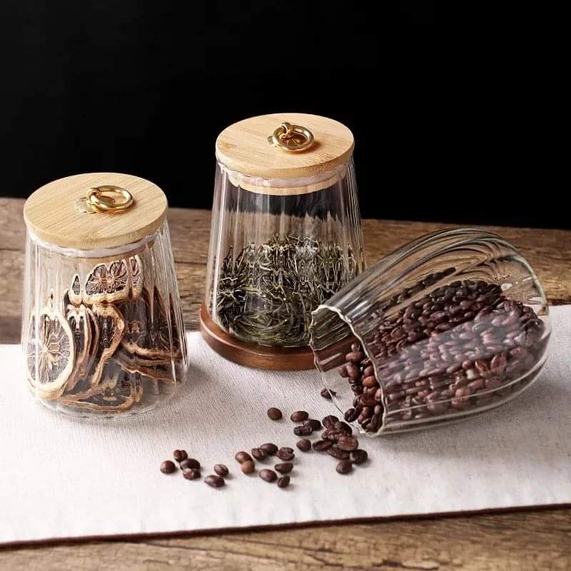 Transparent Glass  Jar