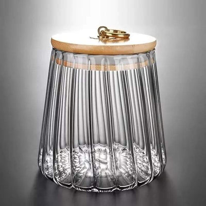 Transparent Glass  Jar