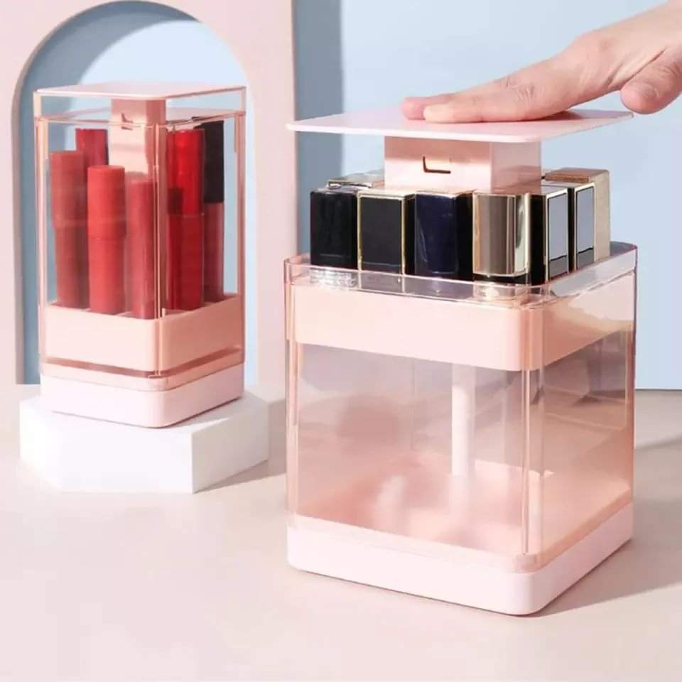 Lipstick and nail polish storage rack