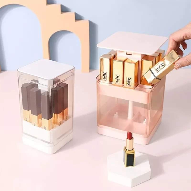 Lipstick and nail polish storage rack