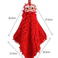 Red chenille microfiber kitchen/bathroom towels