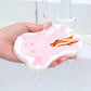 Compressed dishwashing sponge