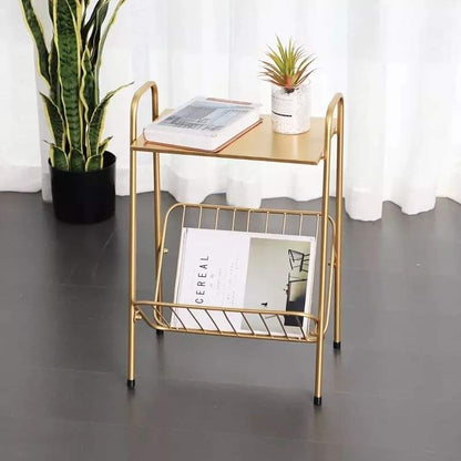 Metallic Gold End/Side Table