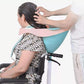 Foldable silicone hair shampoo wash/Rinse basin