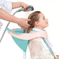Foldable silicone hair shampoo wash/Rinse basin