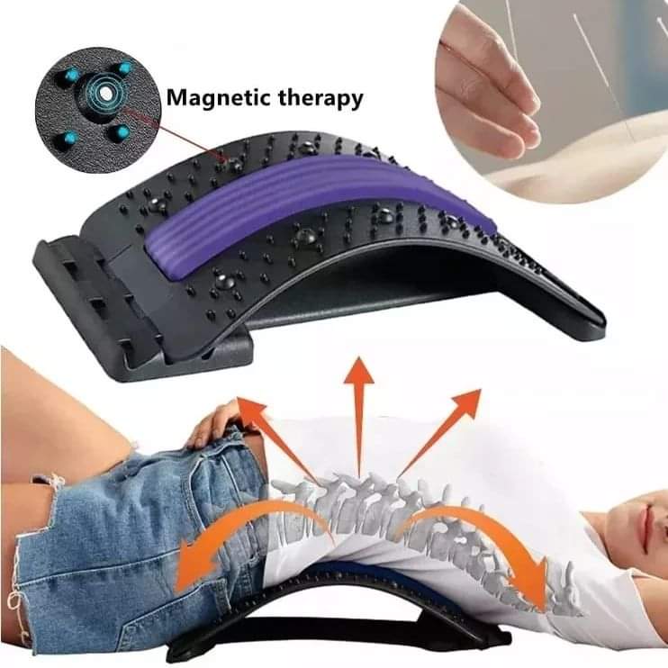 Magnetic therapy back support