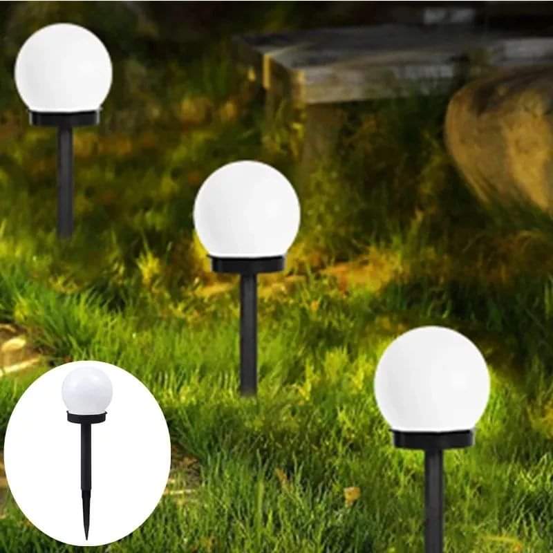 6pcs Solar powered pathway/garden lamps