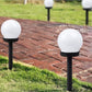 6pcs Solar powered pathway/garden lamps