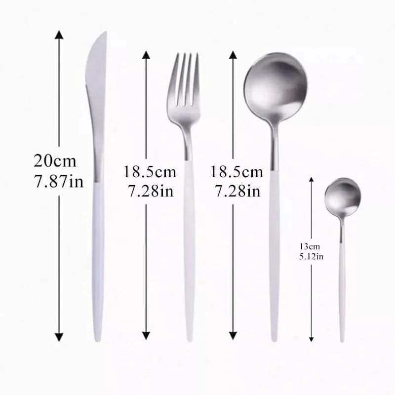 24pcs  Slim Design Cutlery set