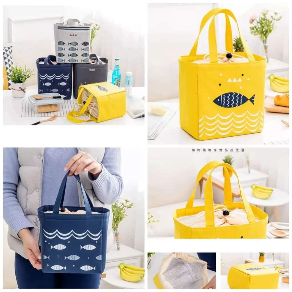 Waterproof insulated lunch bag