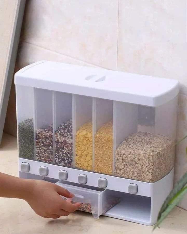 Multifunctional cereals dispenser