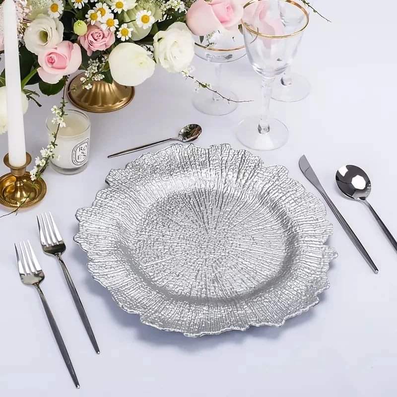 6pcs Charger Plates