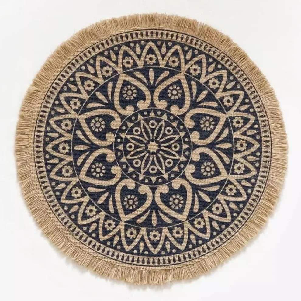 6pcs African print  table mats