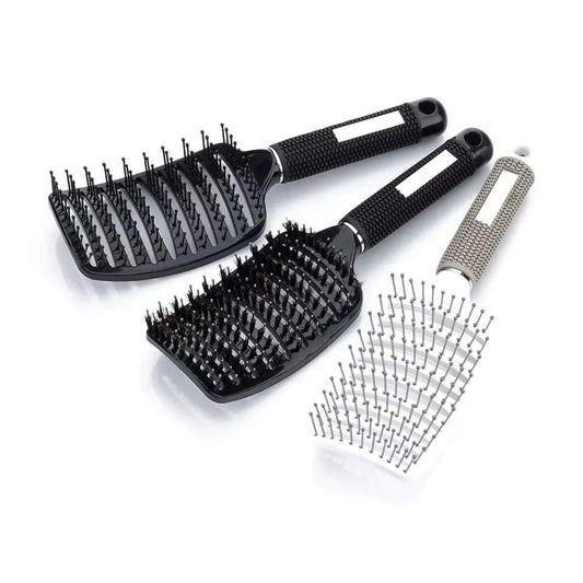 Curved Vented Detangling Comb