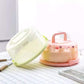 Portable cake storage container