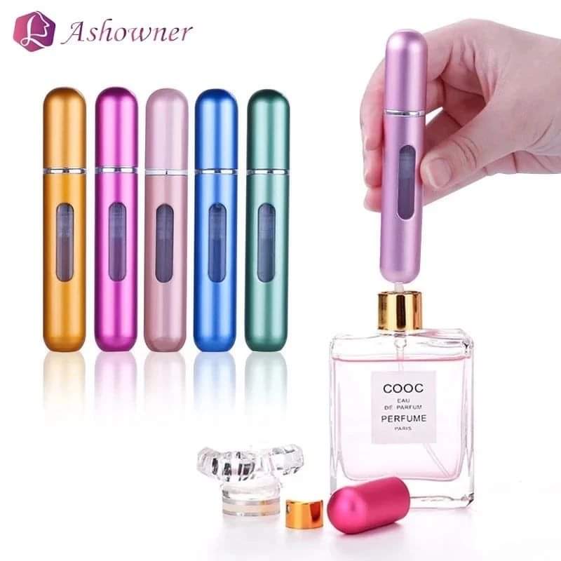 2pcs Mini portable perfume refiller bottle