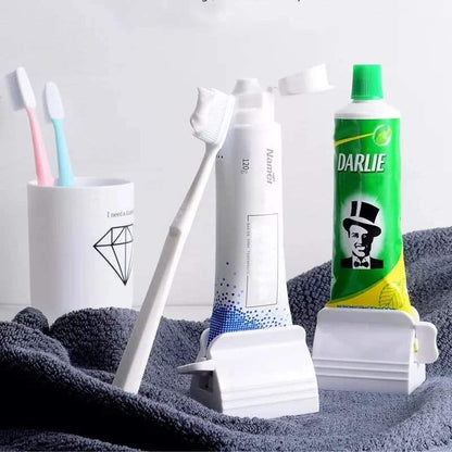 2pcs Roll up toothpaste holder