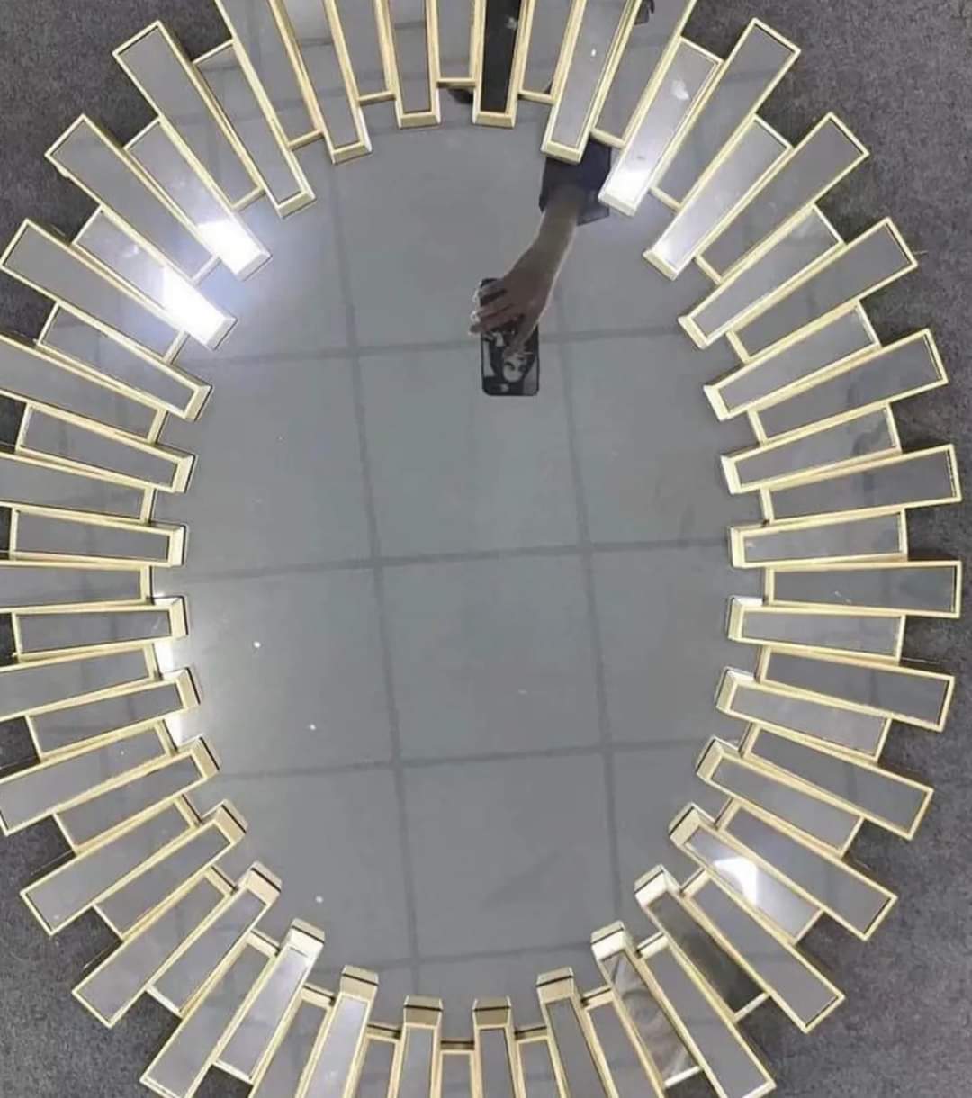 Oval Wall Decor Mirror