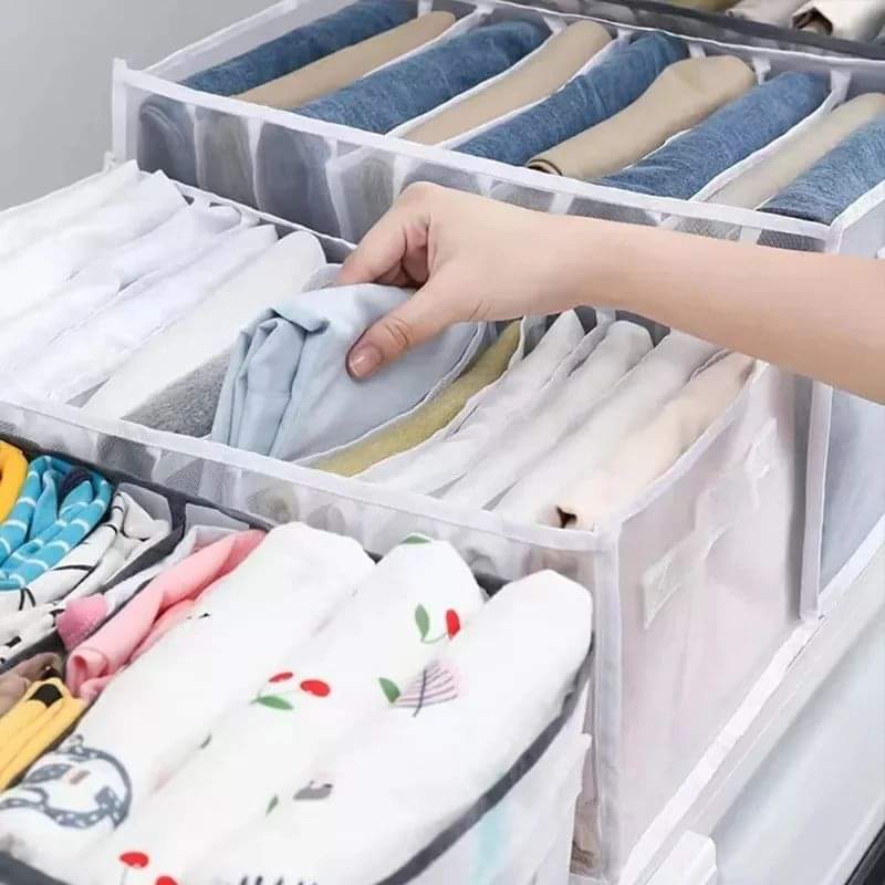 Multipurpose mesh jeans organizer