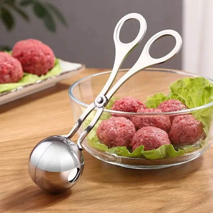 Stainless steel meat ball shaper