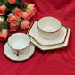 30 PCs Gold rimmed dinner set