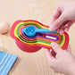 Colourful 10 pcs multipurpose mixing bowl set