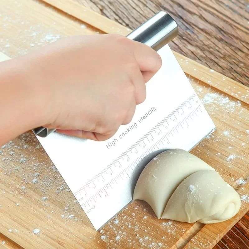 Stainless steel dough scraper/ cutter