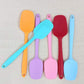 Heat resistant silicone spatula