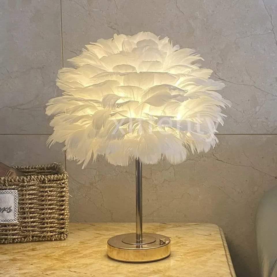 Goose Feather LampShade