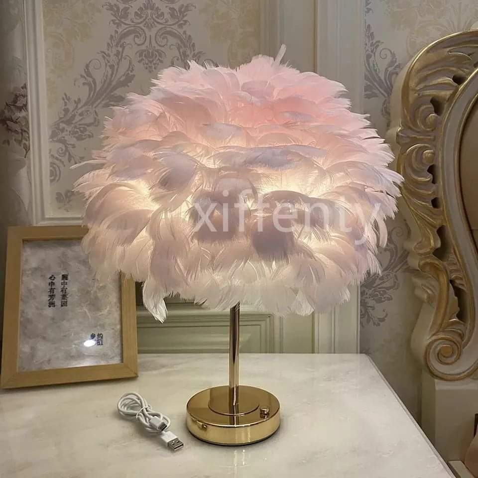 Goose Feather LampShade