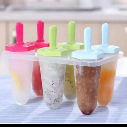 6pcs Ice popsicles moulds