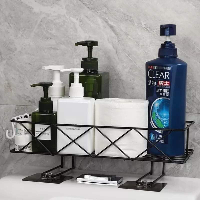 Multifunctional Punch Free Bathroom Organizer