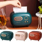 Radio-like tissue serviette holder