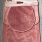 Premium quality antislip toilet mat set