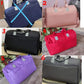 Quilted large waterproof duffel bag