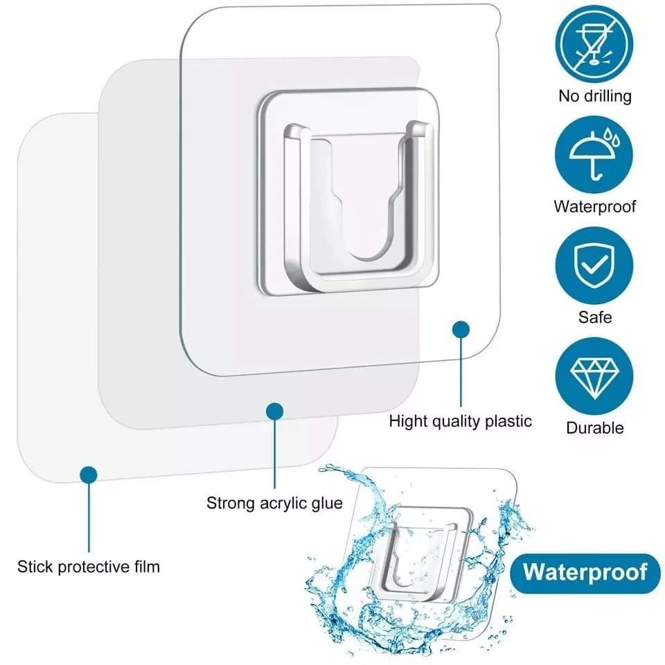 10pairs  Self Adhesive Mounting Hooks