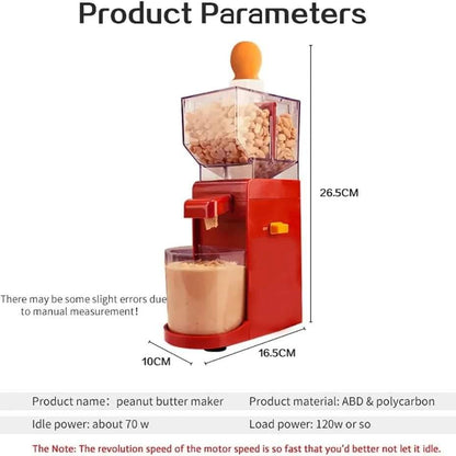 Mini Peanut Butter Machine
