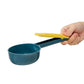Scooping spoons with sealing clip