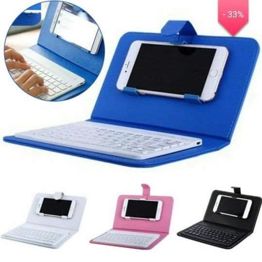 Multifunctional Bluetooth keyboard and leather case pouch cover fo