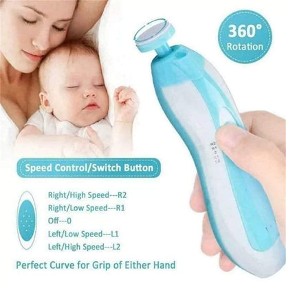 Electric Baby Nail File Clippers