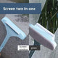 Multifunctional window screen cleaner