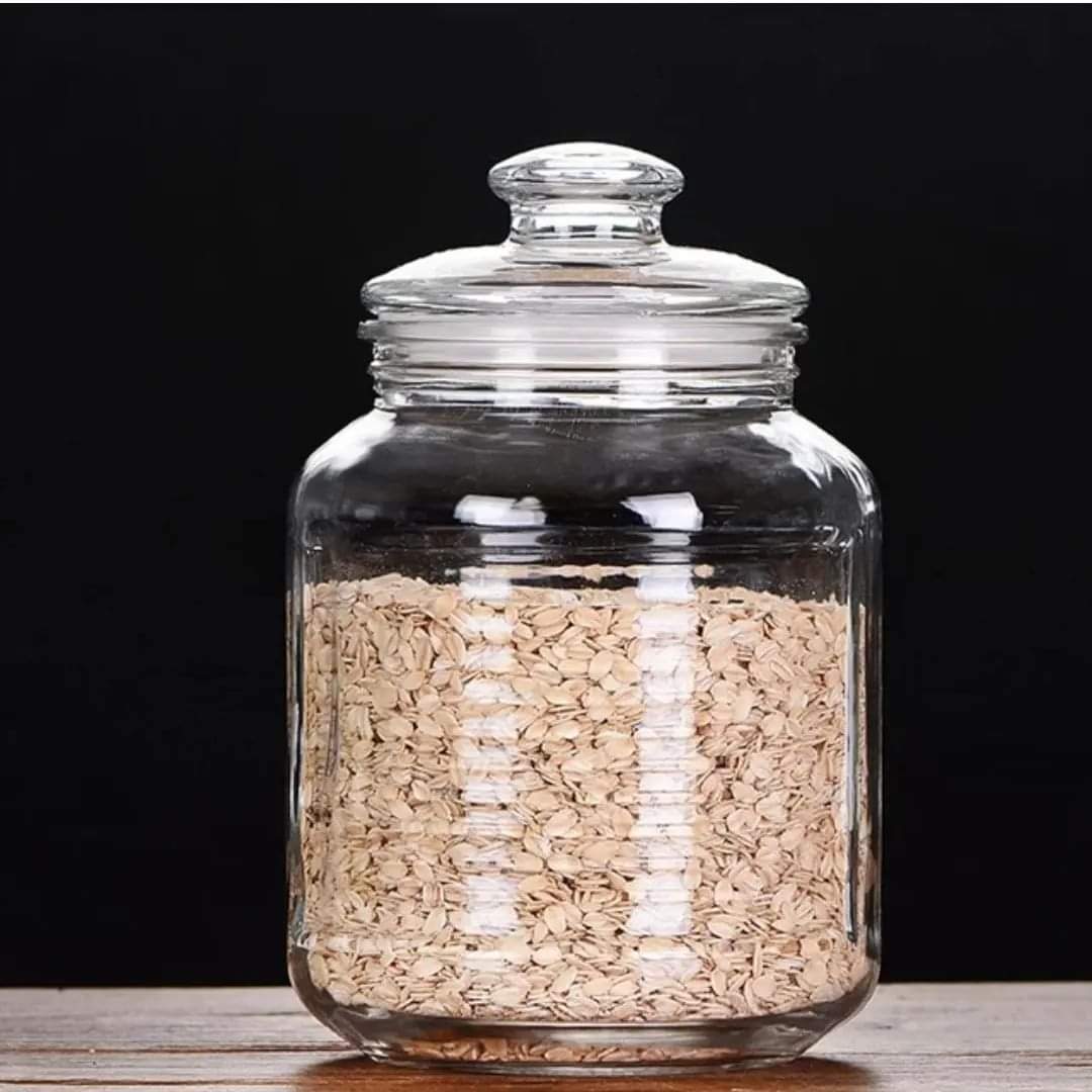 3pcs Glass Pop Jar