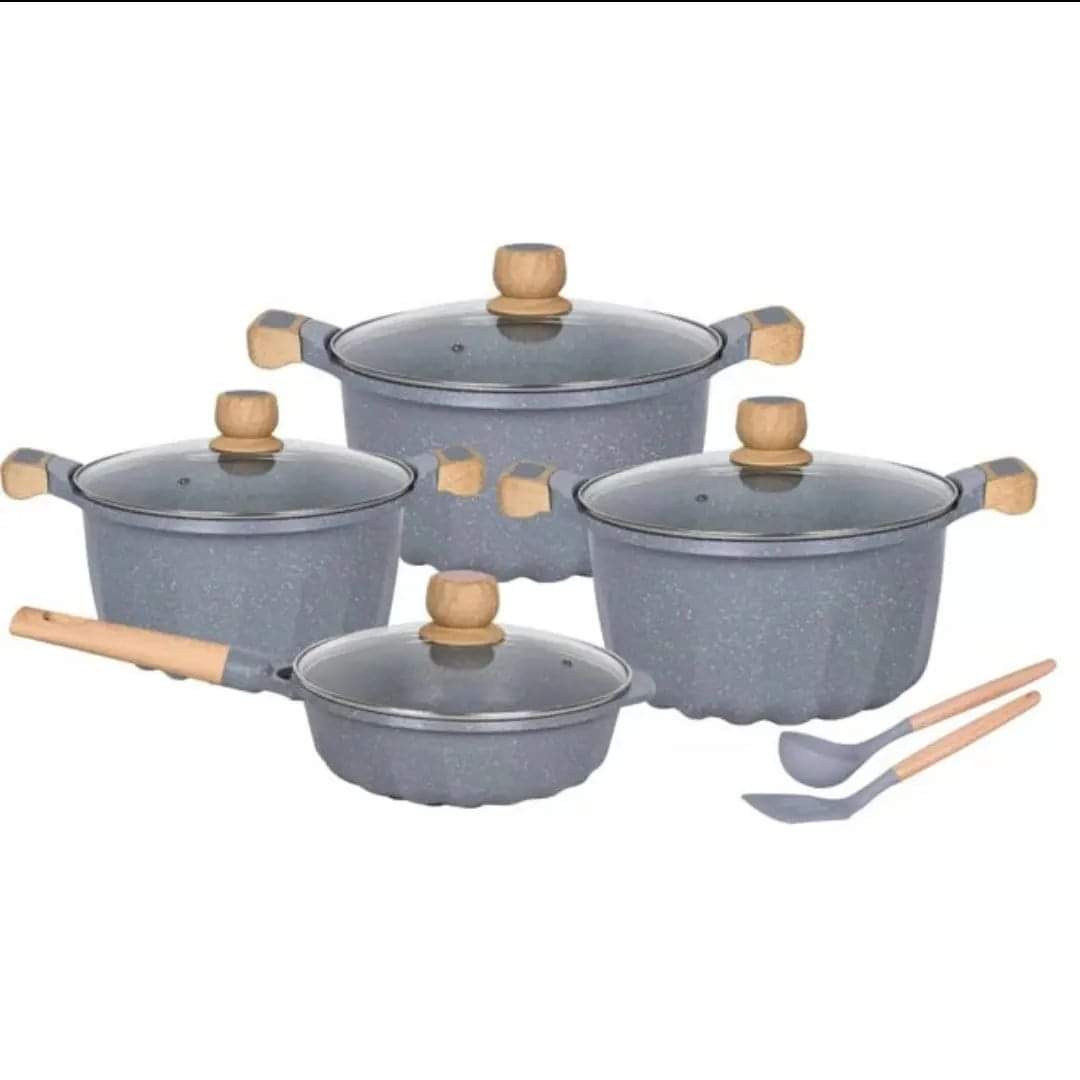 High Quality marble coated nonstick cookware set