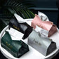 Leather serviette holder