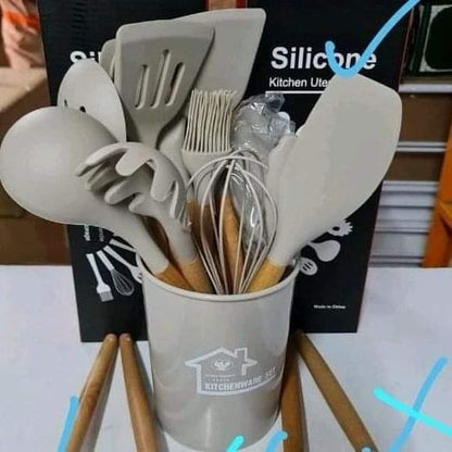 Food grade Silicone Spoon Set