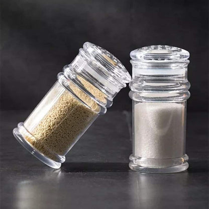 2pcs Acrylic salt/pepper shakers