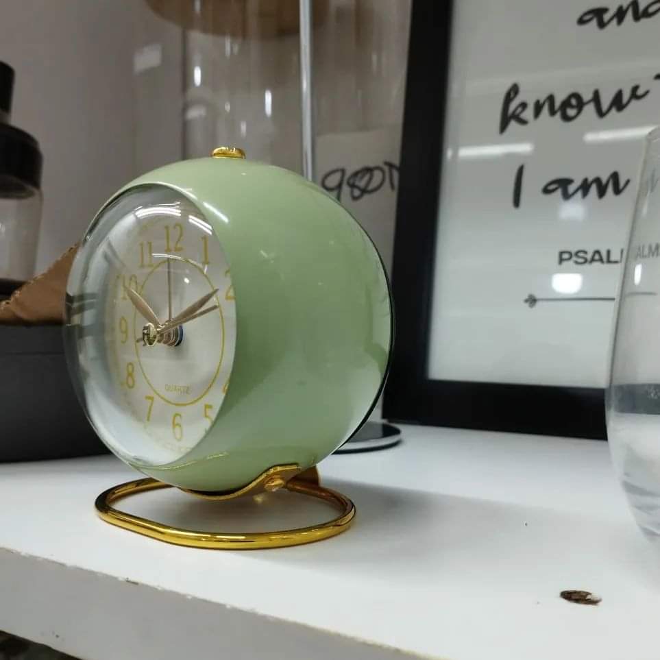 Retro alarm clock