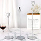 3pcs Stainless steel candle stick holders