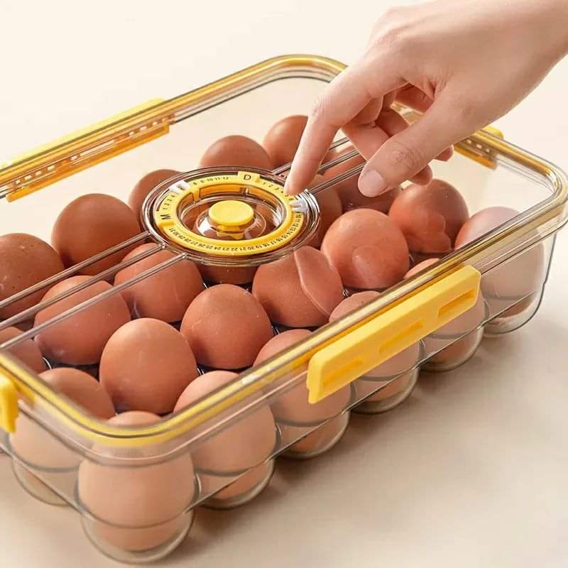 Thickened egg storage container