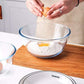 Multifunctional clear Borosilicate bowls